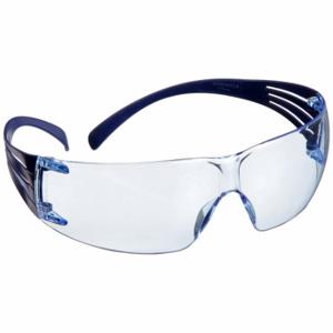 3M SF204SGAF-BLU Safety Glasses, Anti-Fog /Anti-Scratch, No Foam Lining, Traditional Frame | CN7VTN 493X65