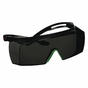 3M SF3730AS-BLK Scratch-Resistant Safety Glasses, IR 3 Lens Color | CE9KBL 56GW05
