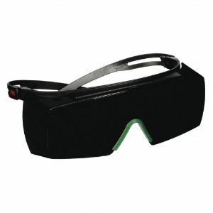 3M SF3750AS-BLK Scratch-Resistant Safety Glasses, IR 5 Lens Color | CE9KBK 56GW06
