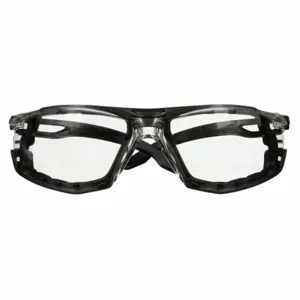 3M SF501SGAF-BLK-FM Safety Glasses, Anti-Fog /Anti-Scratch, Eye Socket Foam Lining, Frameless Frame | CN7VTK 61KP79