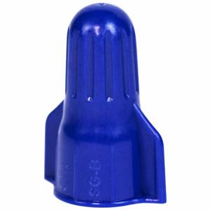 3M SG-B BAG Twist On Wire Connector, Blue, 14 AWG to 6 AWG Twist-On Wire Size Ranges, 250 PK | CN7WMN 60HZ16