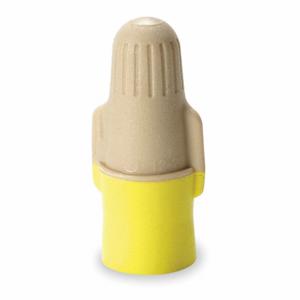 3M T/Y+Box Wire Connector Tan/yellow, 100 Pk | AA9JXL 1DLY7