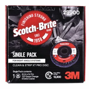 3M XO-RD Quick Change Disc, Non-Woven, Shank Disc Attachment Type | CE9RAR 498Y66