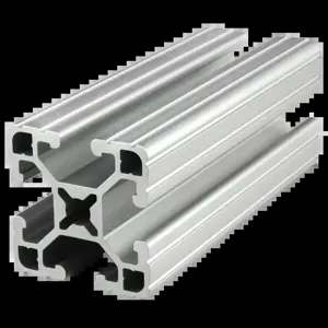 80/20 1515-UL-145 Extrusion, Ultra Lite, 4 Open T-Slot, 145 Inch Length, Aluminum, Clear | AF8ZUD 29NZ75