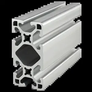 80/20 1530-LS-145 Extrusion, Lite Smooth, 6 Open T-Slot, 145 Inch Length, Aluminum, Clear | AE4FFZ 5JTD2