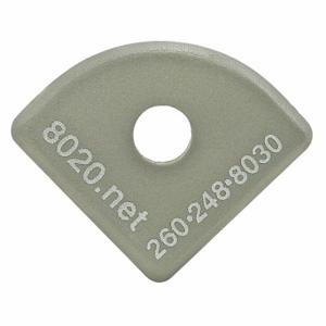 80/20 2035GRA Endkappe grau, mit Druckeinsatz | CN7WQV 63PD56