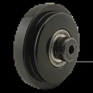 80/20 2290 Roller Wheel, Lubricated Bushing, Nylon PA Glass Fiber Reinforced | AC3BQZ 2RCZ4