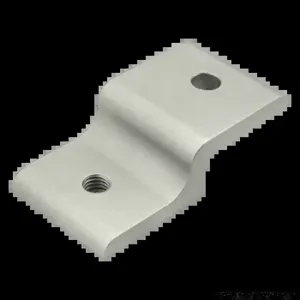 80/20 2434 Panel Retainer, Narrow, 1-1/2 Inch Length, Aluminum, Clear | AA7XUR 16U365