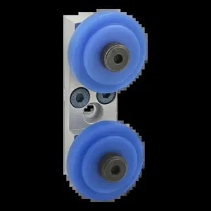 80/20 25-2751 Roller Wheel Bracket Assembly, 78mm Length, Nylon PA Glass Fiber Reinforced | AE4FAZ 5JRX4