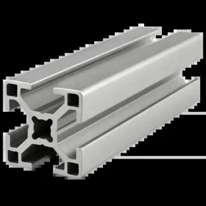 80/20 30-3030-4M Extrusion, 4 Open T-Slot, 4m Length, 30mm Height, Aluminum, Clear | AE4FBP 5JRY8