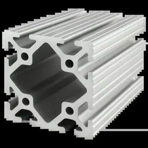 80/20 3030-145 Extrusion, 8 Open T-Slot, 145 Inch Length, 3 Inch Width, Aluminum, Clear | AE4FGB 5JTD4