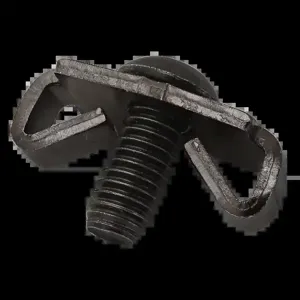 80/20 3381 Fastener, 0.43 x 0.93 Inch Size, Steel, Black | AC3BNX 2RCU1