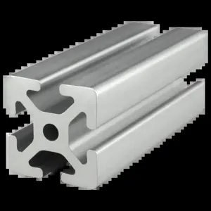 80/20 40-4040-6M Extrusion, 4 Open T-Slot, 6m Length, Aluminum, Clear | AE4FCA 5JRZ8