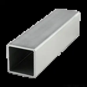 80/20 9000-72 Square Tube Profile, Quick Frame, 72 Inch Length, Aluminum, Clear | AA8JRE 18G632