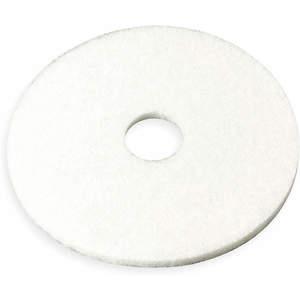 ABILITY ONE 7910-01-513-2696 Polishing Pad 19 Inch White - Pack Of 5 | AD2DCH 3NE27