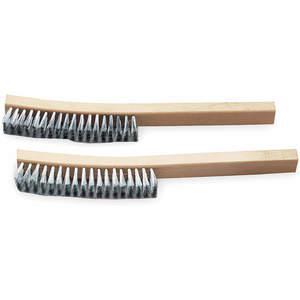 ABILITY ONE 7920-00-267-1215 Wire Hand Brush 4 Rows Carbon Steel | AC3DCX 2RRA4