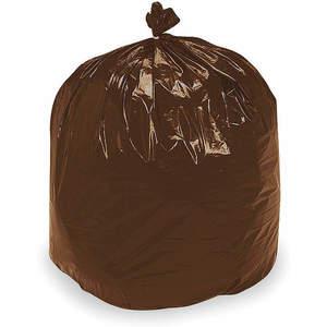 ABILITY ONE 8105-01-386-2399 Recycled Can Liner 60 Gallon Brown - Pack Of 100 | AE3BJM 5BB20