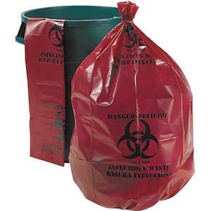 ABILITY ONE 8105-01-517-3663 Liner 10 Gallon Red - Pack Of 250 | AE4HYB 5KRC2
