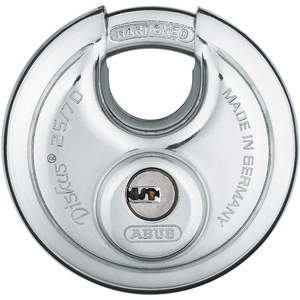 ABUS 25EC/70 KA Dimple Key Padlock 3/4 Inch H KA Silver | AD2RAA 3TMJ6