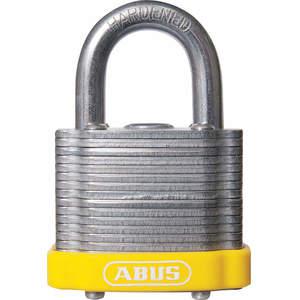 ABUS 41/40 KD Gelbes Lockout-Vorhängeschloss mit unterschiedlichem Schlüssel, MK Gelb, Breite 1-3/8 Höhe | AJ2JDR 5UKV7
