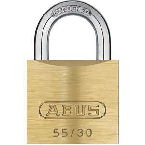 ABUS 55/40 KA Padlock KA 13/16 Inch H 4 Pin Brass | AA6NMA 14J890