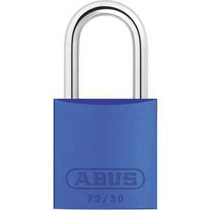 ABUS 72/30 KD Vorhängeschloss mit Schlüssel, gehärteter Stahl, blau | AG2NCP 31NF25