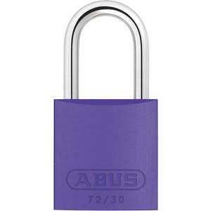ABUS 72/30 KD Vorhängeschloss mit Schlüssel, gehärteter Stahl, violett | AG2NCU 31NF29
