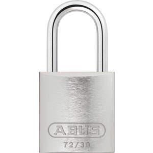 ABUS 72/30 KD Vorhängeschloss mit Schlüssel, gehärteter Stahl, Silber | AG2NCW 31NF31