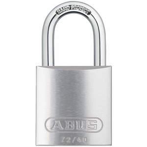 ABUS 72 /40 KAx3 Silver Lockout Padlock Keyed Alike Silver 1/4 Inch - Pack Of 3 | AA2GKH 10H717