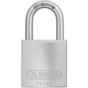 ABUS 72/40 KD Silver Lockout-Vorhängeschloss mit unterschiedlichem Schlüssel, Silber, 1/4 Zoll Durchmesser | AF2GYM 6TRW0