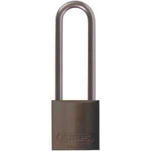 ABUS 72 HB/40-75 KD braunes Lockout-Vorhängeschloss mit unterschiedlichem Schlüssel, braun, 1/4 Zoll. Durchmesser | AE6PZV 5UKN3
