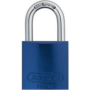 ABUS 72/40 KD Blaues Lockout-Vorhängeschloss mit unterschiedlichem Schlüssel, blau, 1/4 Zoll Durchmesser | AE6QAR 5UKR3
