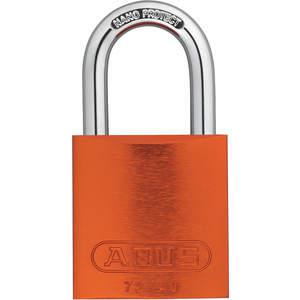 ABUS 72/40 KD Orange Lockout-Vorhängeschloss mit unterschiedlichem Schlüssel, Orange, 1/4 Zoll Durchmesser | AE6QBC 5UKT3