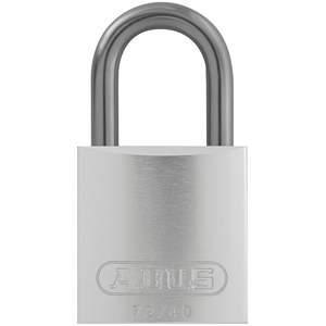 ABUS 72/40 KAx12 Silver Lockout Padlock Keyed Alike Silver 1/4in. - Pack Of 12 | AA7UBT 16P023