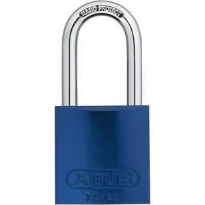 ABUS 72 HB/40–40 KD blaues Lockout-Vorhängeschloss mit unterschiedlichem Schlüssel, blau, 1/4 Zoll Durchmesser | AE6PZZ 5UKN7