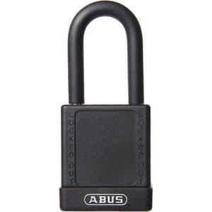 ABUS 74/40 KA BLACK Lockout Vorhängeschloss Aluminium Schwarz 1-7/16inl | AG6DCZ 35MD31