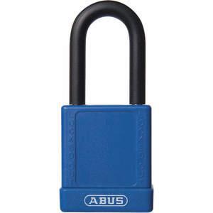 ABUS 74/40 KD BLUE Lockout Padlock Aluminium Blue 1/4 In. | AG6DCN 35MD21