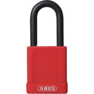 ABUS 74/40 KD RED Lockout Padlock Aluminium Red 1/4 In. | AG6DCM 35MD20