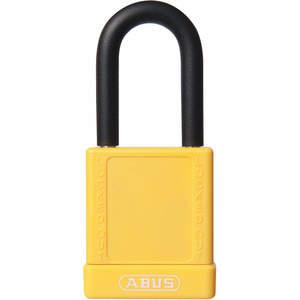 ABUS 74/40 KA YELLOW Lockout Padlock Aluminium Yellow 1-7/16in | AG6DDA 35MD32