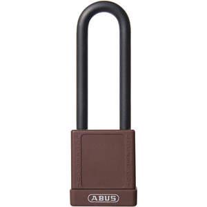 ABUS 74HB/40-75 KA BROWN Lockout Padlock Aluminium Brown Key Alike | AG6DEA 35MD59