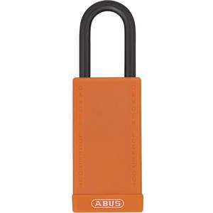 ABUS 74LB/40 KA ORANGE Lockout-Vorhängeschloss Orange 1/4 Zoll gleichschließend | AG6DEE 35MD63