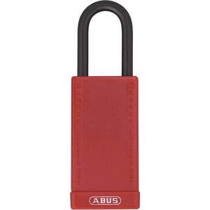ABUS 74LB/40 KA RED Lockout Vorhängeschloss Rot 1/4 Zoll gleichschließend | AG6DEB 35MD60