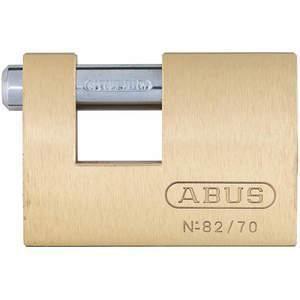 ABUS 82/70 KD U-förmiges Vorhängeschloss mit Schlüssel 1/2 Zoll H Kd | AD2RBA 3TMU7