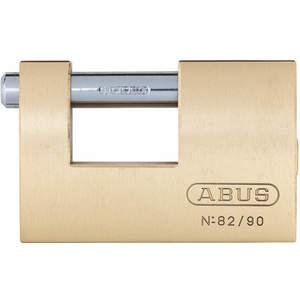 ABUS 82/90 KD U-förmiges Vorhängeschloss mit Schlüssel 11/16 Zoll H Kd | AD2RBC 3TMU9