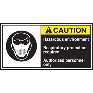 ACCUFORM SIGNS LECN684 Label Cema 2-1/2 x 5 Caution Hazard - Pack Of 5 | AC6TKZ 36A970