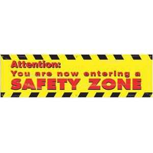 ACCUFORM SIGNS MBR802 Banner Attention You Are Now 28 x 96 Inch | AC4XHR 31A730