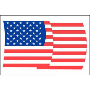 ACCUFORM SIGNS MSN234 Beschriften Sie die US-Flagge 2 x 3 500/rl | AC6VEQ 36J818