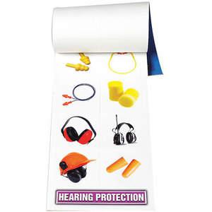 ACCUFORM SIGNS PPE468 Nur Etikettenbuch für persönliche Schutzausrüstung | AD2TGG 3TZG6