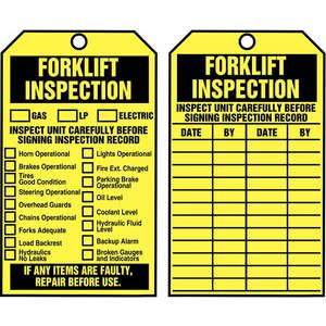 ACCUFORM SIGNS TAR722 Inspection Tag By The Roll 6.25 x 3 - Pack Of 250 | AD4TNH 43Z223