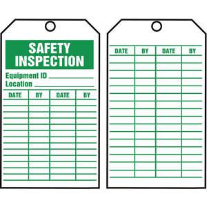 ACCUFORM SIGNS TAR734 Inspection Tag Roll 6-1/4 x 3 - Pack Of 250 | AD4TNU 43Z233